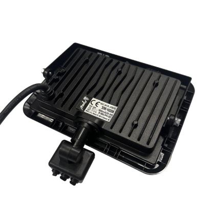 LED Spoljašnji reflektor sa senzorom LED/50W/230V 4000K IP44 crno