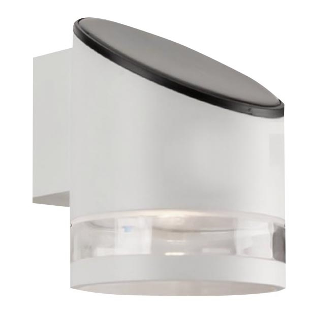 LED Spoljašnji solarna zidna lampa LED/1W/3,7V 3000K IP54 bela