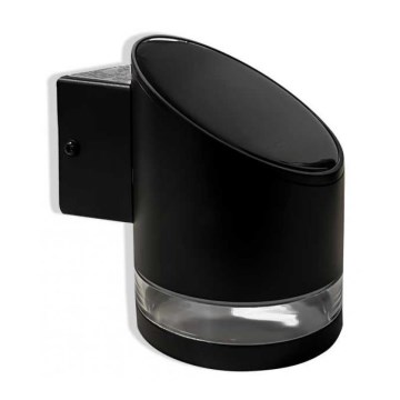 LED Spoljašnji solarna zidna lampa LED/1W/3,7V 3000K IP54 crno