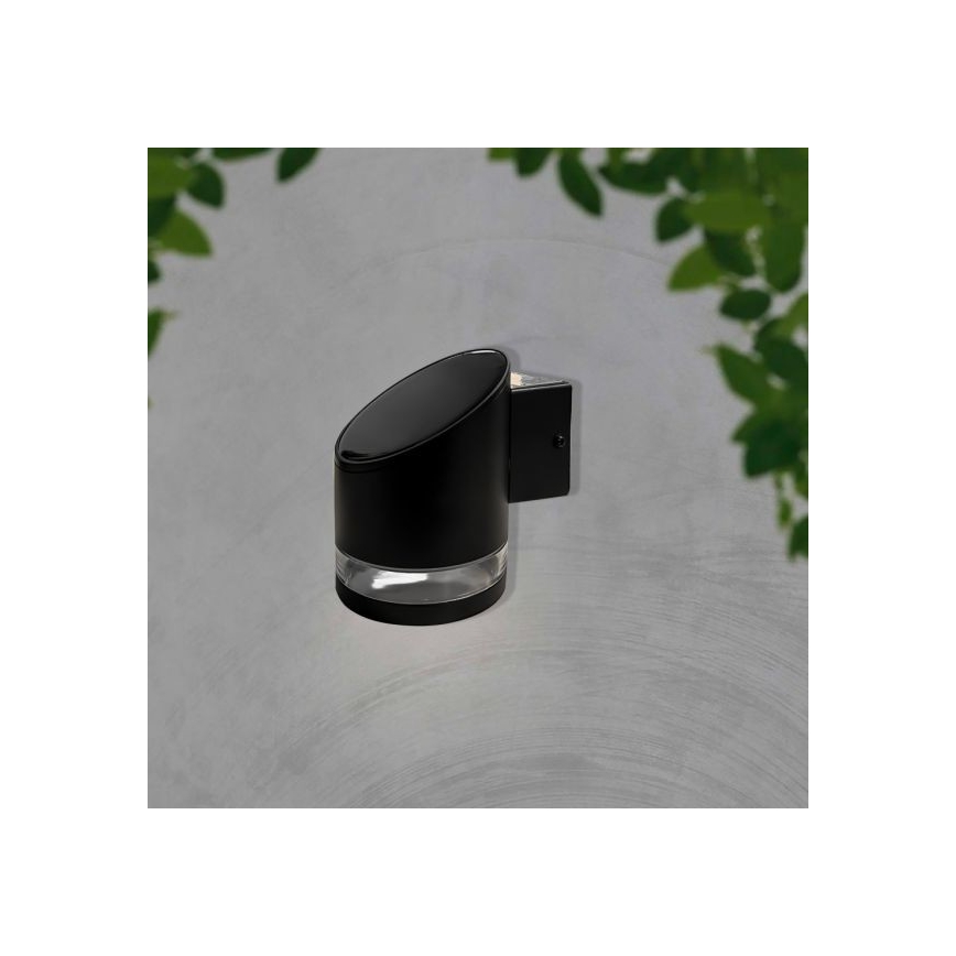 LED Spoljašnji solarna zidna lampa LED/1W/3,7V 3000K IP54 crno