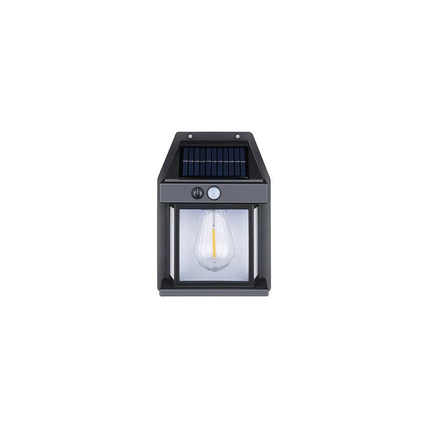 LED Spoljašnji solarna zidna Lampa sa senzorom LED/1W/230V 1200mAh IP65
