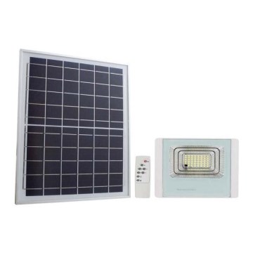 LED Spoljašnji solarni reflektor LED/12W/3,2V IP65 4000K + Daljinski upravljač