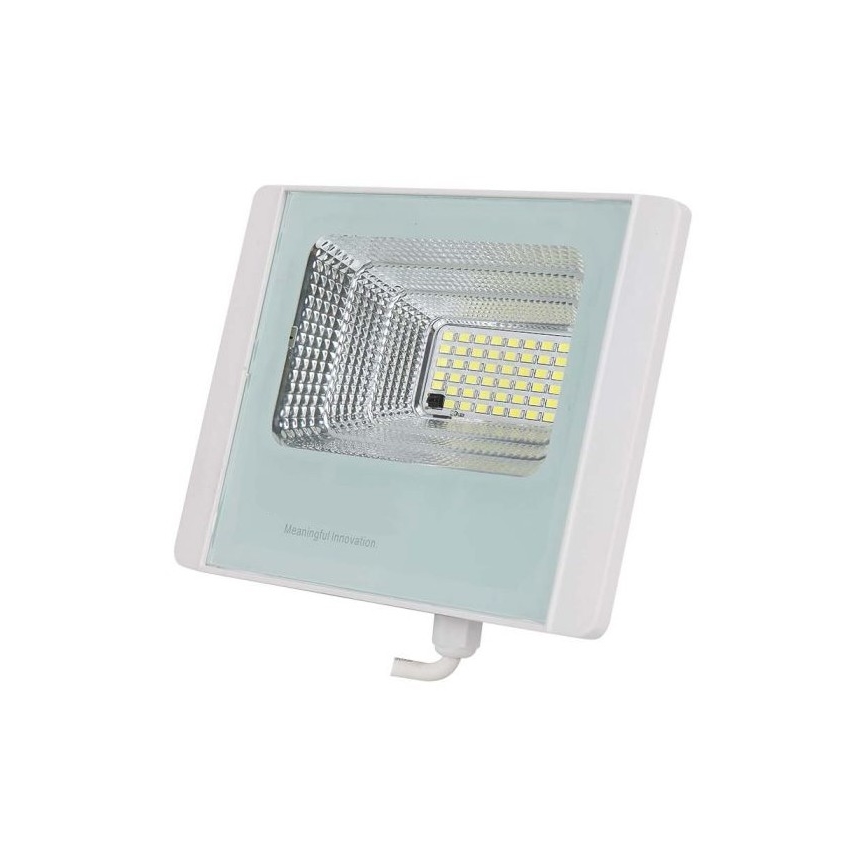 LED Spoljašnji solarni reflektor LED/12W/3,2V IP65 4000K + Daljinski upravljač