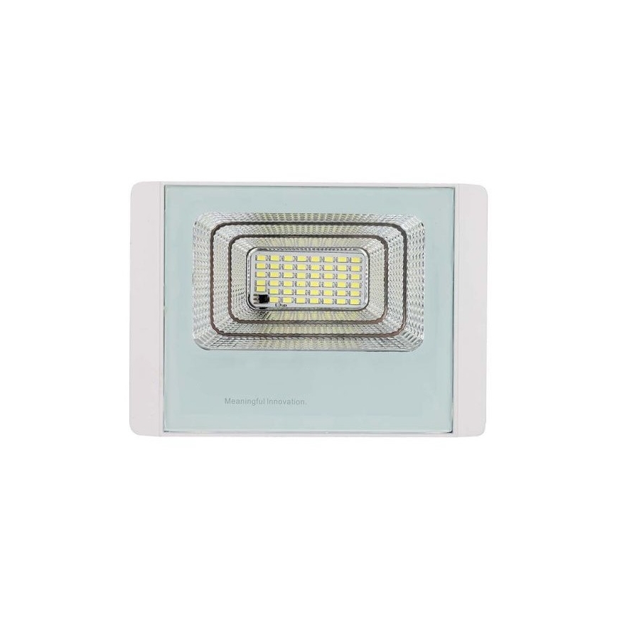 LED Spoljašnji solarni reflektor LED/12W/3,2V IP65 4000K + Daljinski upravljač