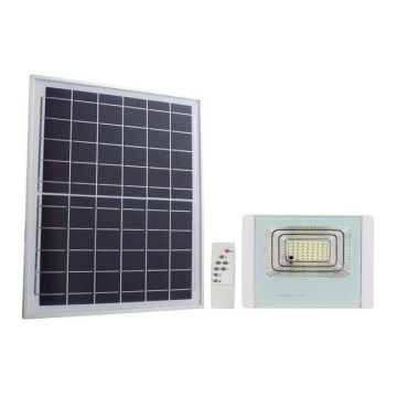 LED Spoljašnji solarni reflektor LED/12W/3,2V IP65 6400K + Daljinski upravljač