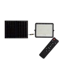 LED Spoljašnji solarni reflektor LED/200W/3,2V 4000K crno IP65 + Daljinski upravljač