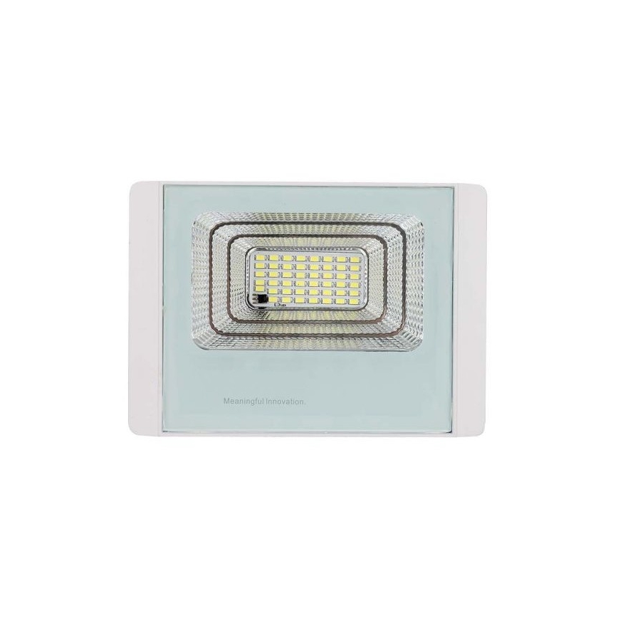 LED Spoljašnji solarni reflektor LED/20W/3,2V IP65 4000K + Daljinski upravljač