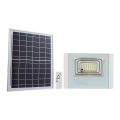 LED Spoljašnji solarni reflektor LED/20W/3,2V IP65 6400K + Daljinski upravljač