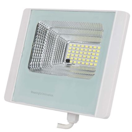 LED Spoljašnji solarni reflektor LED/20W/3,2V IP65 6400K + Daljinski upravljač
