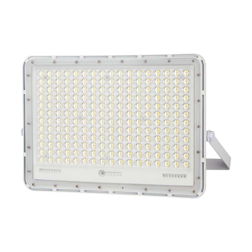 LED Spoljašnji solarni reflektor LED/30W/3,2V 4000K bela IP65 + Daljinski upravljač
