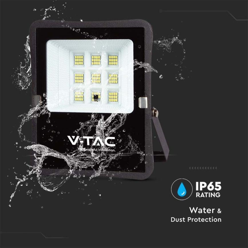 LED Spoljašnji solarni reflektor LED/6W/3,2V 4000K IP65 5000 mAh + Daljinski upravljač