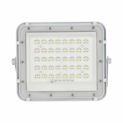 LED Spoljašnji prigušivi solarni reflektor LED/6W/3,2V IP65 4000K bela + Daljinski upravljač