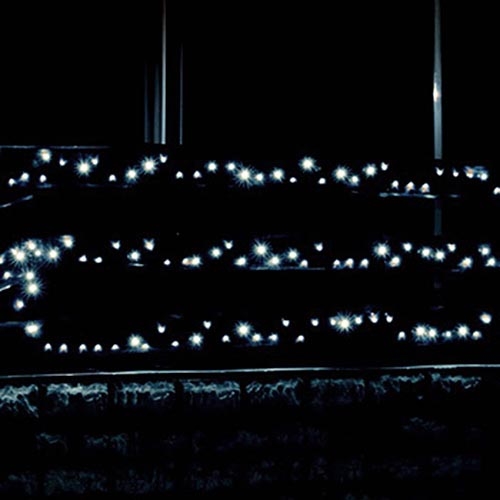 LED Spoljašnji svjetlonosni lancem 70m 1000xLED/230V studena bela IP44