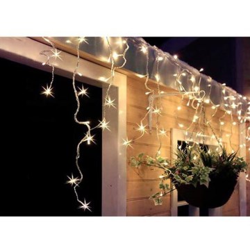 LED spoljna božićna zavesa 360xLED/8 funkcija 15m IP44 topla bela