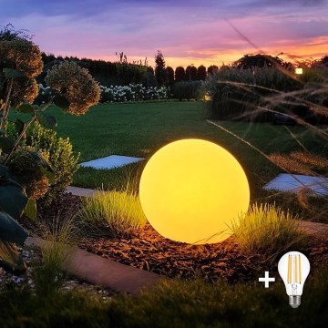 LED Spoljna lampa GLOBO 1xE27/9W/230V pr. 30 cm IP44