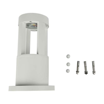 LED Spoljna lampa LED/10W/230V 25cm 4000K IP65 bela