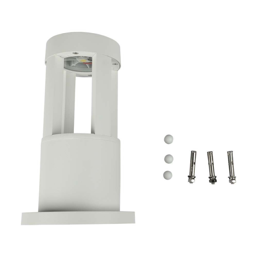 LED Spoljna lampa LED/10W/230V 25cm 4000K IP65 bela