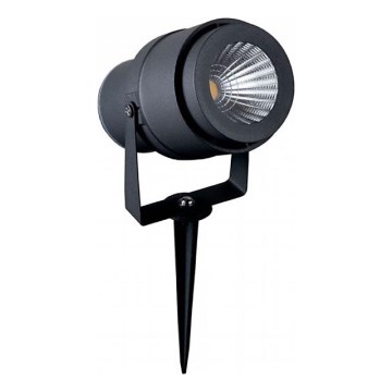 LED Spoljna lampa LED/12W/100-240V IP65 3000K sivo