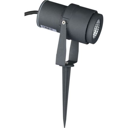 LED Spoljna lampa LED/12W/100-240V IP65 3000K sivo