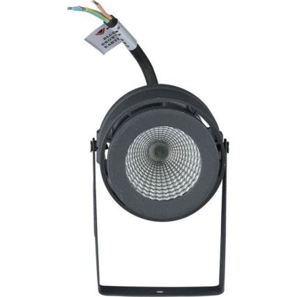 LED Spoljna lampa LED/12W/100-240V IP65 3000K sivo