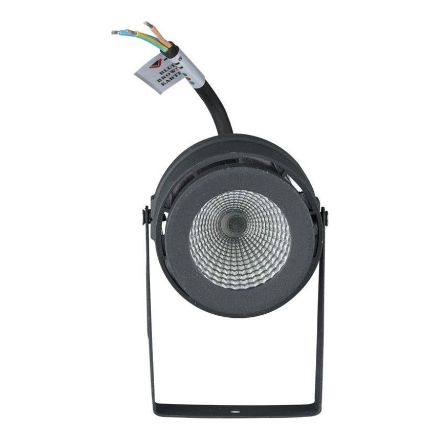 LED Spoljna lampa LED/12W/100-240V IP65 3000K sivo