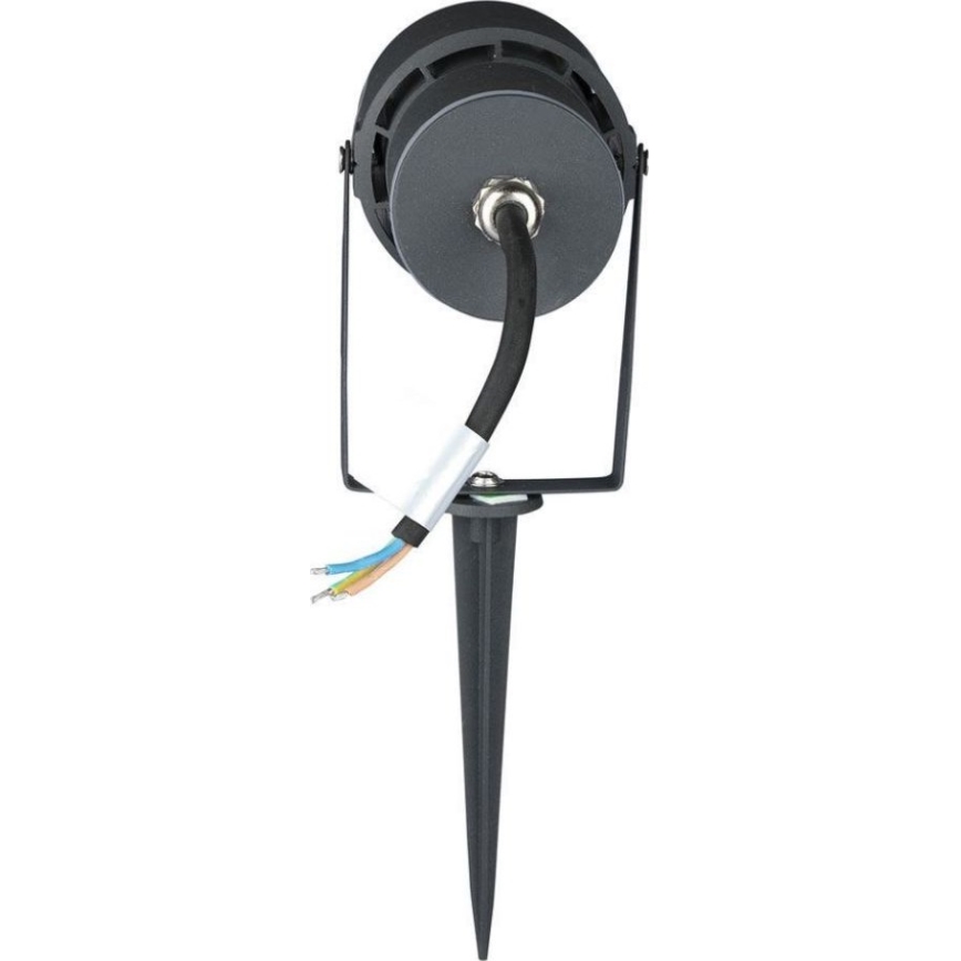 LED Spoljna lampa LED/12W/100-240V IP65 3000K sivo