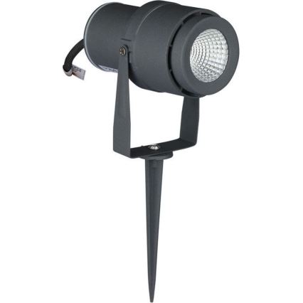 LED Spoljna lampa LED/12W/100-240V IP65 3000K sivo
