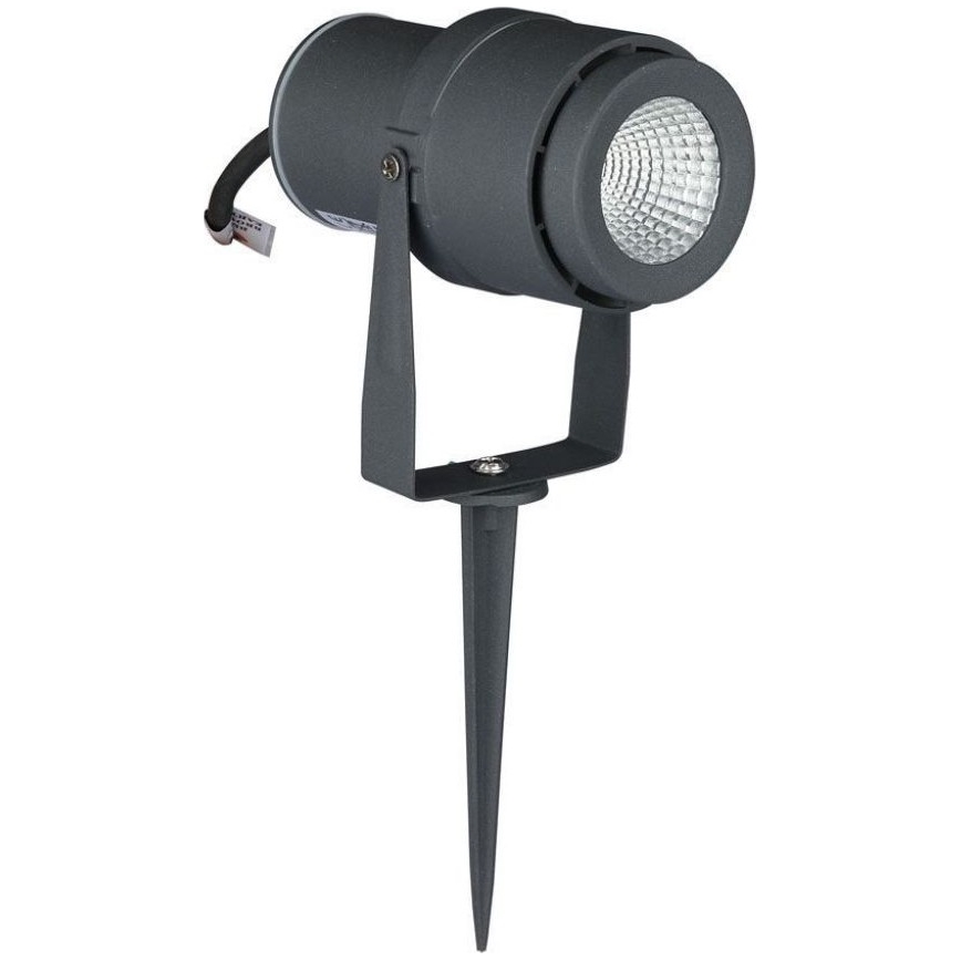 LED Spoljna lampa LED/12W/100-240V IP65 3000K sivo