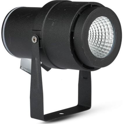 LED Spoljna lampa LED/12W/100-240V IP65 4000K crno