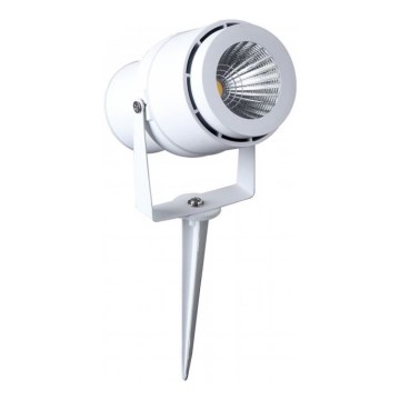 LED Spoljna lampa LED/12W/100-240V IP65 bela - zeleno svetlo