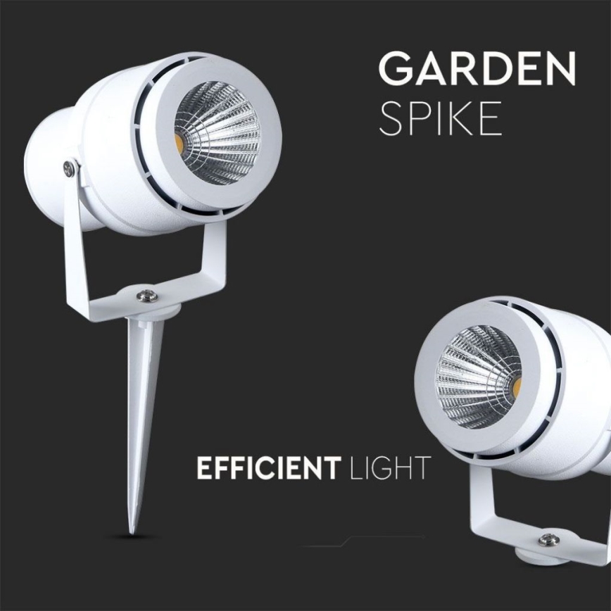 LED Spoljna lampa LED/12W/110-240V IP65 3000K bela