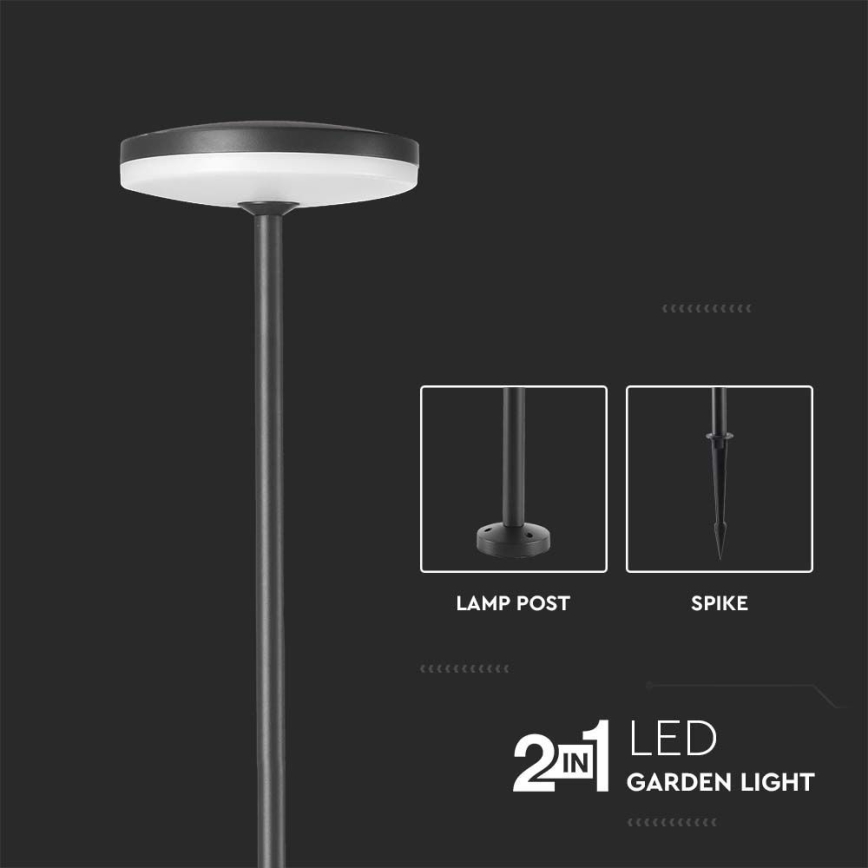 LED Spoljna lampa LED/12W/230V 3000K IP65 antracit