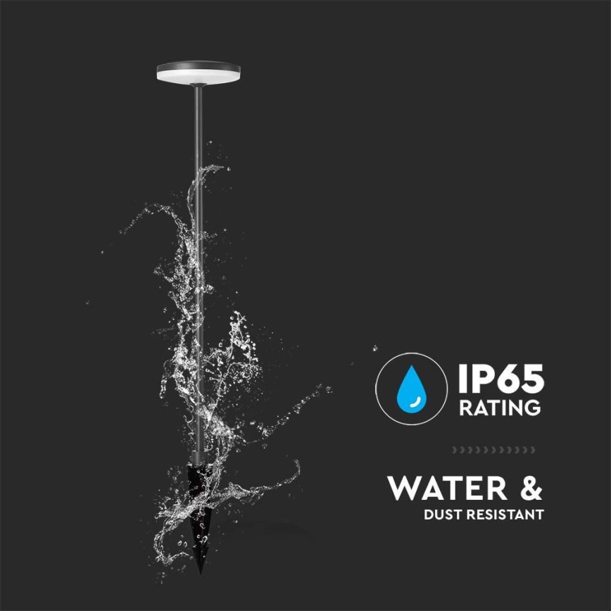 LED Spoljna lampa LED/12W/230V 3000K IP65 antracit