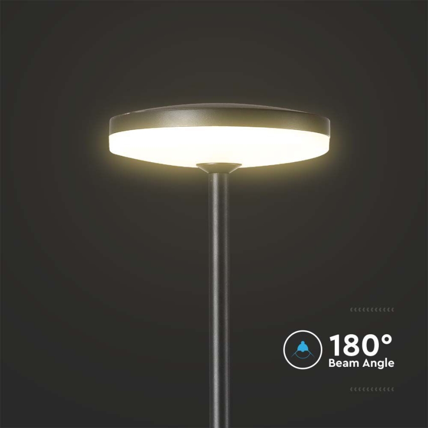 LED Spoljna lampa LED/12W/230V 3000K IP65 antracit