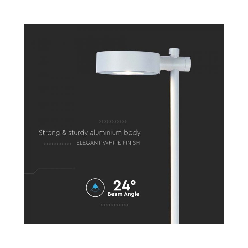 LED spoljna lampa LED/7W/230V 4000K IP65 bela