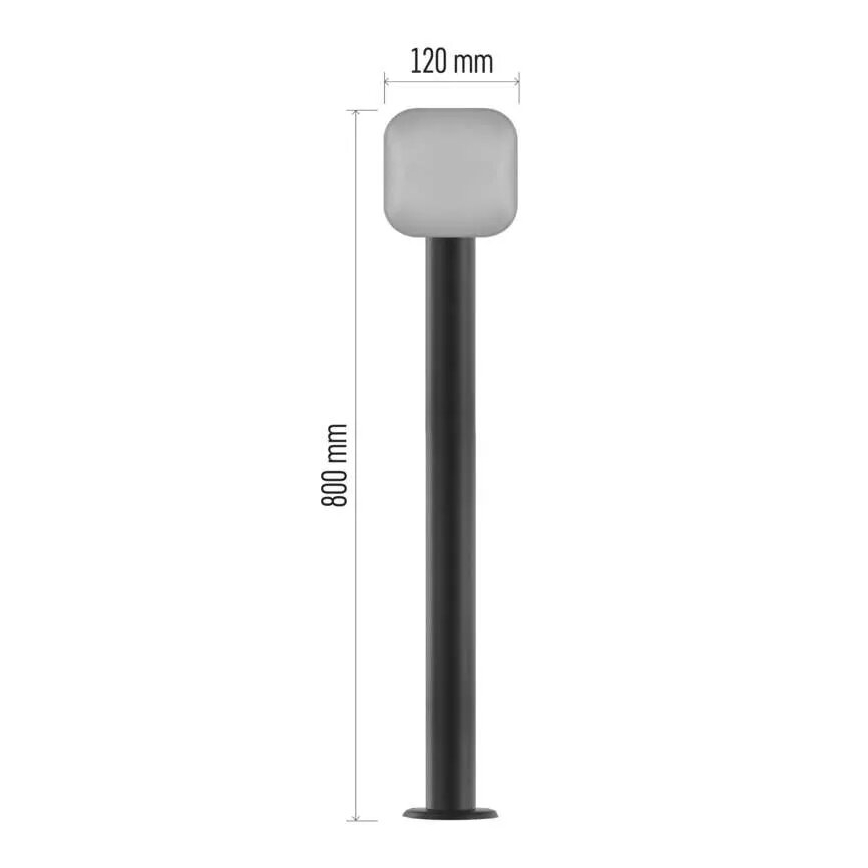 LED Spoljna lampa NIKA LED/12,5W/230V IP44 80 cm