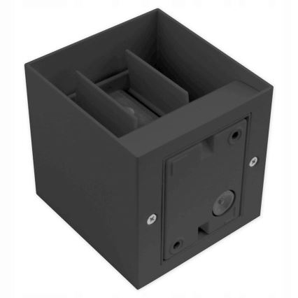 LED Spoljna zidna lampa 2xLED/3W/230V IP54 antracit