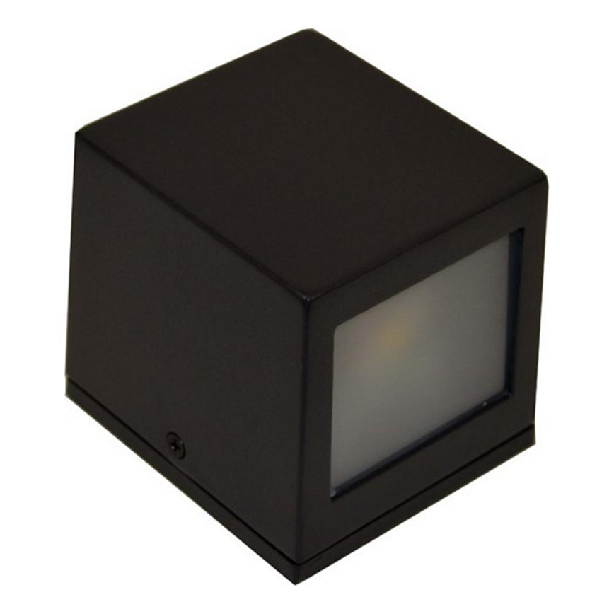 LED Spoljna zidna lampa 2xLED/5W/230V 4000K IP54 crno
