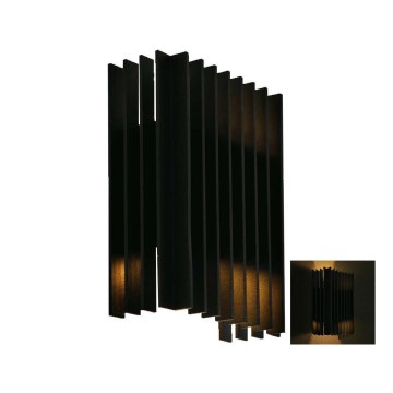 LED Spoljna zidna lampa 2xLED/6W/230V IP65 3000K
