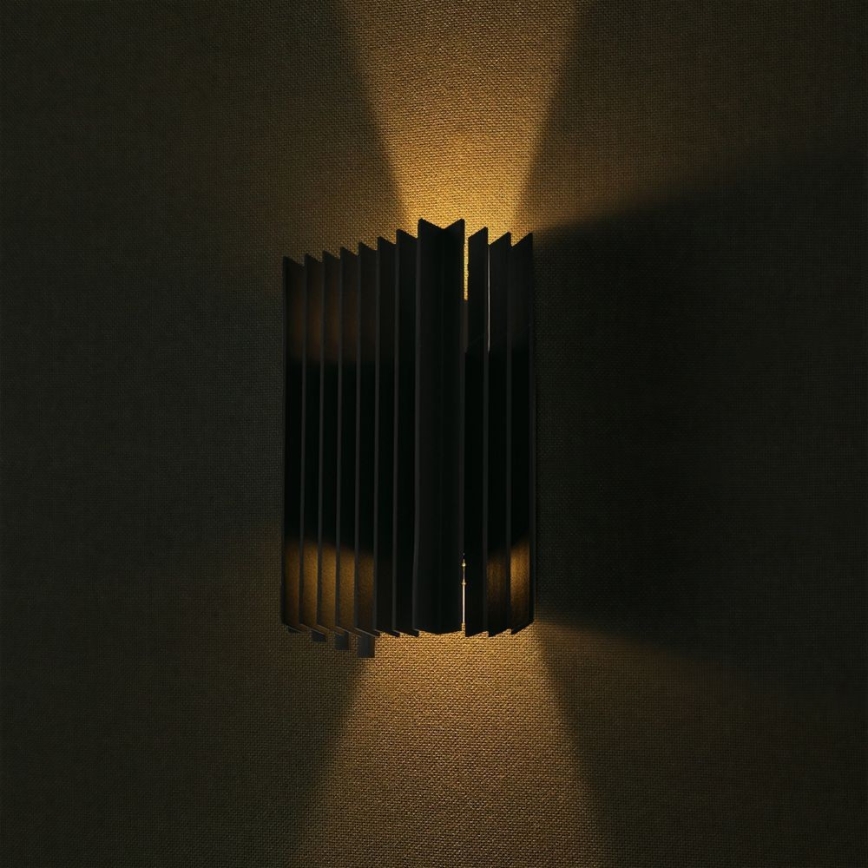 LED Spoljna zidna lampa 2xLED/6W/230V IP65 3000K