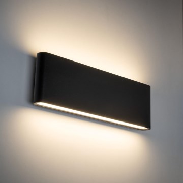 LED Spoljna zidna lampa ARWENA 2xLED/12W/230V IP54 crno