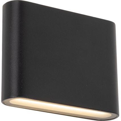 LED Spoljna zidna lampa ARWENA 2xLED/3W/230V IP54 crno
