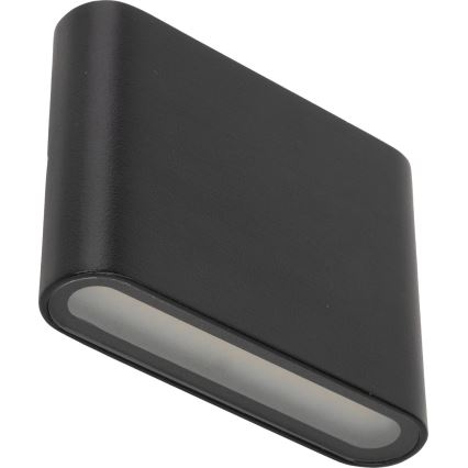 LED Spoljna zidna lampa ARWENA 2xLED/3W/230V IP54 crno