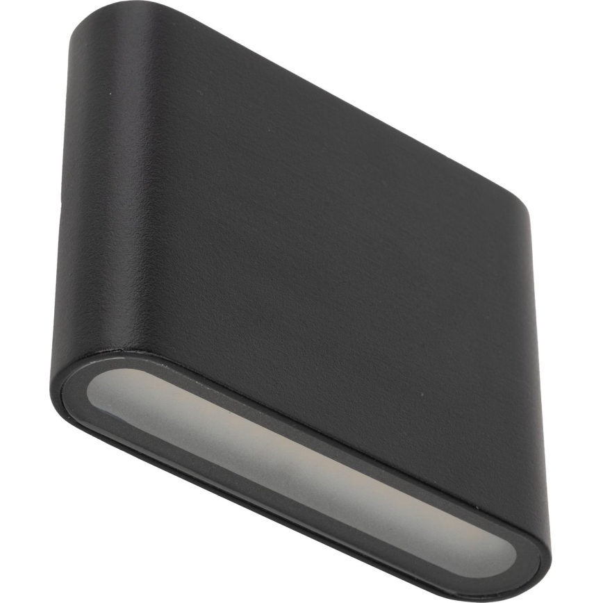 LED Spoljna zidna lampa ARWENA 2xLED/3W/230V IP54 crno