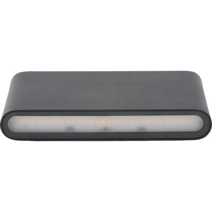 LED Spoljna zidna lampa ARWENA 2xLED/6W/230V IP54 crno