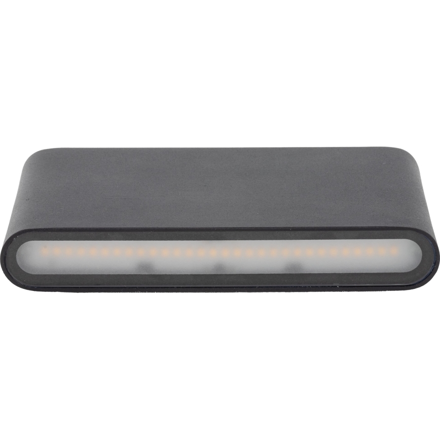 LED Spoljna zidna lampa ARWENA 2xLED/6W/230V IP54 crno
