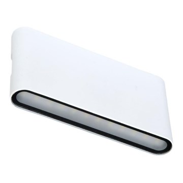 LED Spoljna zidna lampa BRICK 2xLED/6W/230V 3000/4000/6500K IP65 bela