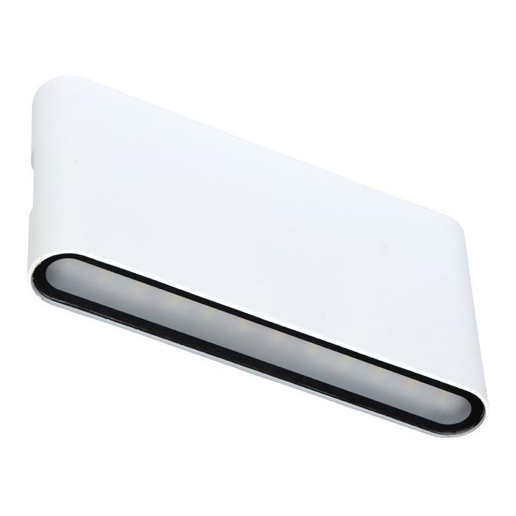 LED Spoljna zidna lampa BRICK 2xLED/6W/230V 3000/4000/6500K IP65 bela