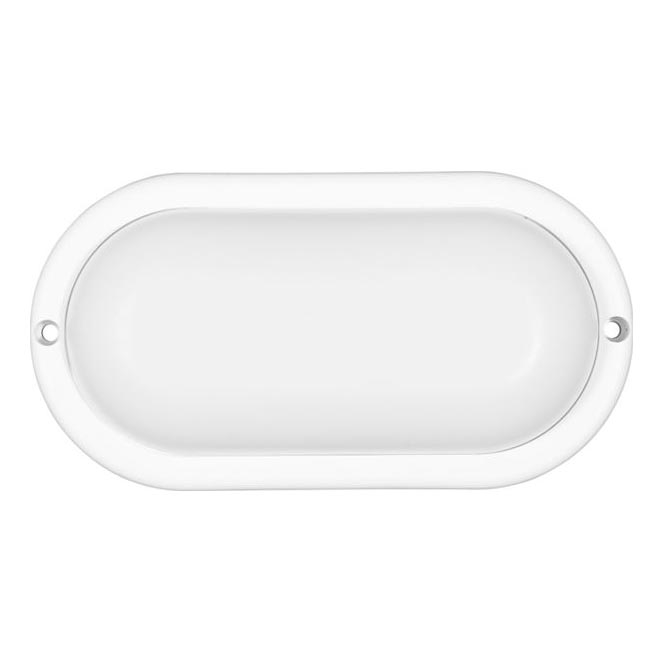 LED Spoljna zidna lampa BULK LED/12W/230V IP54 bela