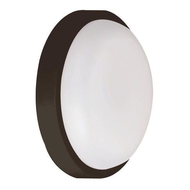 LED Spoljna zidna lampa BULKHEAD LED/18W/230V 3000K IP54 crno